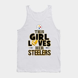 This Girl Loves He Steelers Tank Top